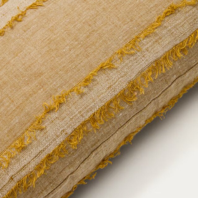 Jastučnica Neris Mustard Linen 40x60 cm