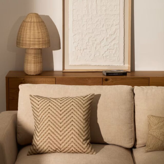 Jastučnica Olea Beige Cotton