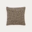 Jastučnica Tivra Black Cotton Jute 45x45 cm