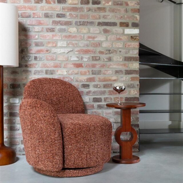 Fotelja Rose Bordeaux Red