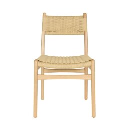 Barska stolica Cecile Natural Beige