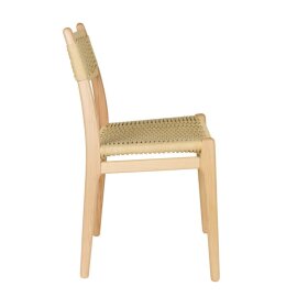 Barska stolica Cecile Natural Beige