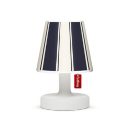 Sjenilo Sjenilo za lampu Edison Petite Stripe Navy