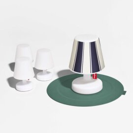 Sjenilo Sjenilo za lampu Edison Petite Stripe Navy