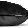 Dekorativni jastuk Square Velvet Black
