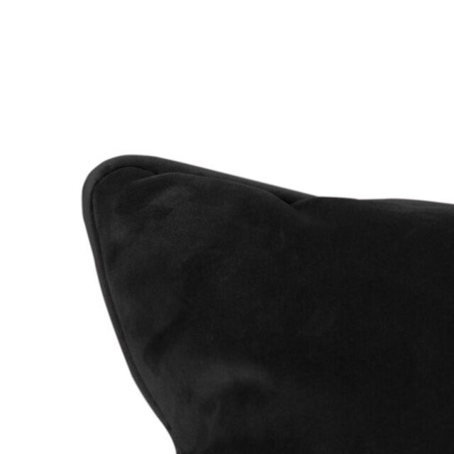 Jastuk Velvet Black Recycled
