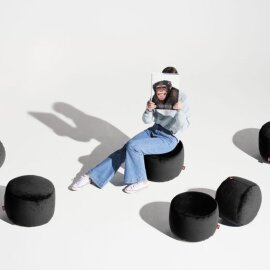 Tabure Point Velvet Black