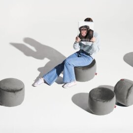 Tabure Point Velvet Gray