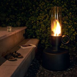 Podna lampa Flamtastique Black