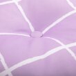 Dekorativni jastuk Purple White Stripes