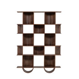 Polica za knjige Sinne Walnut 180x130 cm