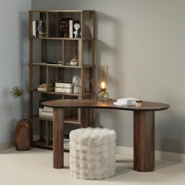 Polica za knjige Riss Oak Natural 186x90 cm