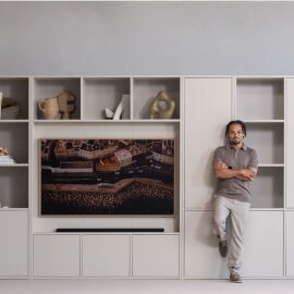 Ormarić Meggy 215x55x40 cm