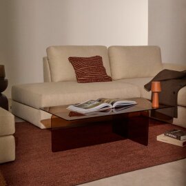 Stolić za kavu Zaren Brown 120x60 cm