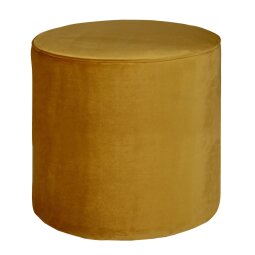 Tabure Sara High Velvet Ochre