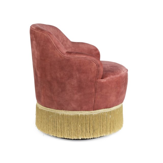Fotelja Fringe Me Up Old Pink FR