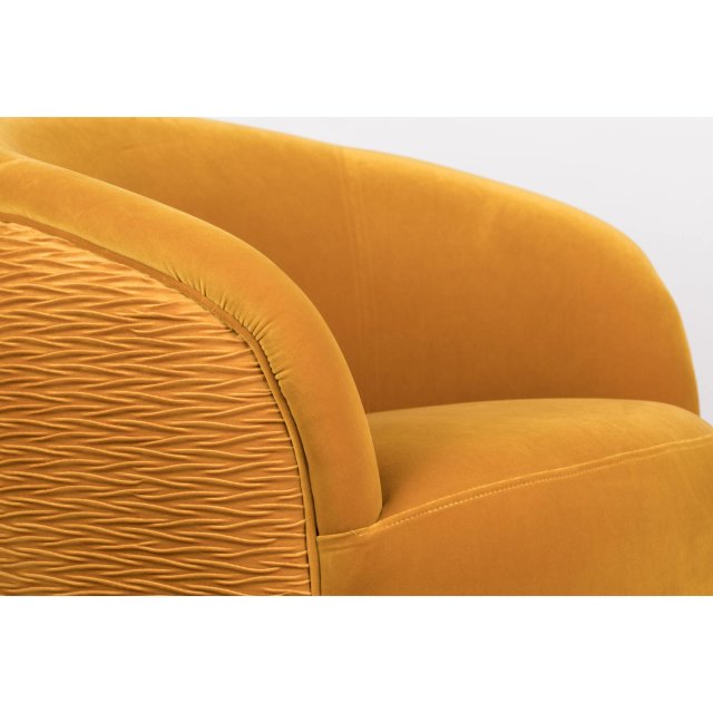 Fotelja So Curvy Ochre FR