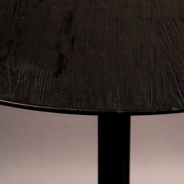 Bistro stol Braza Round Black