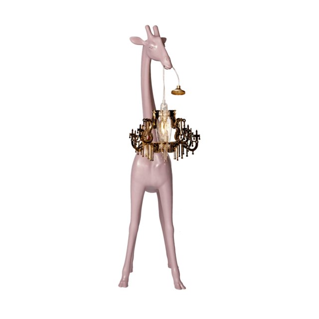 Giraffe in Love XS Pink