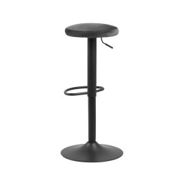 Barska stolica Finch Velvet Dark Grey