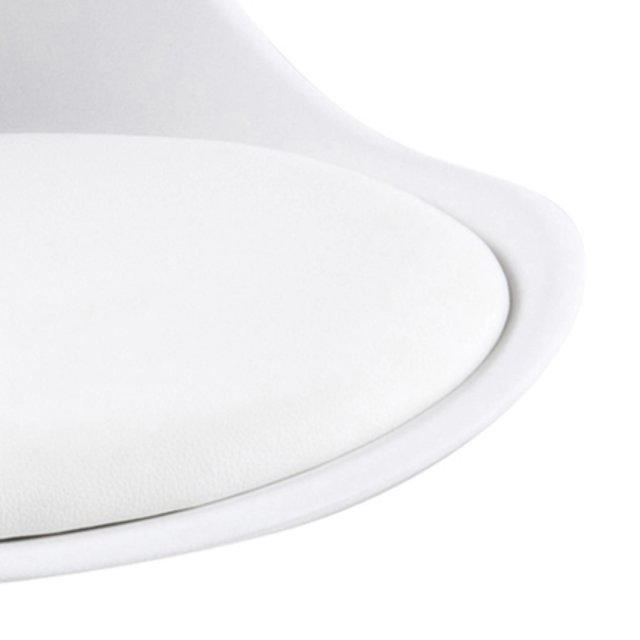 Barski stol Dima White/Natural