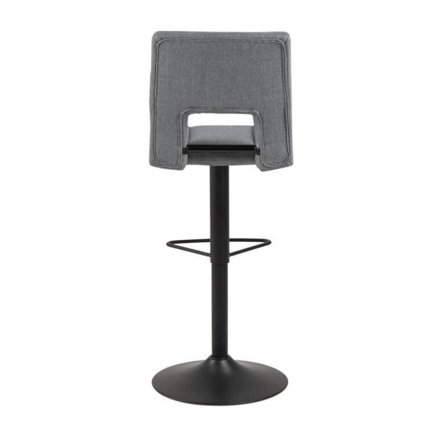 Barski stol Sylvia Light Grey/Black