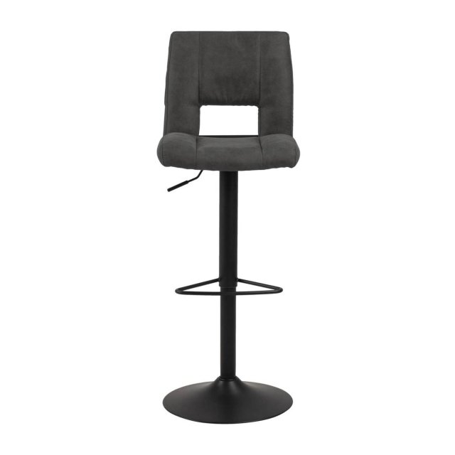 Barski stol Sylvia Anthracite/Black