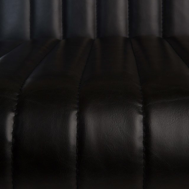 Stolica s rukonaslonom Stitched Dark Grey
