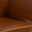 Stolica s rukonaslonom Nora Brandy Leather
