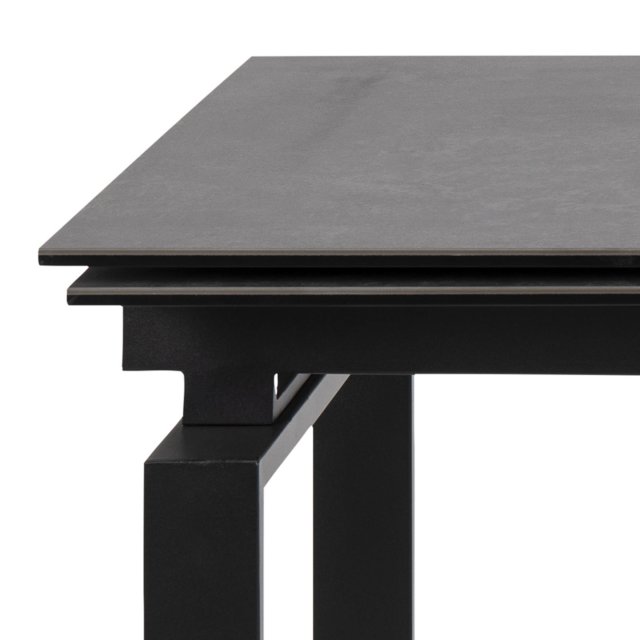 Produljivi stol Huddersfield L 160/240x85 cm All Black