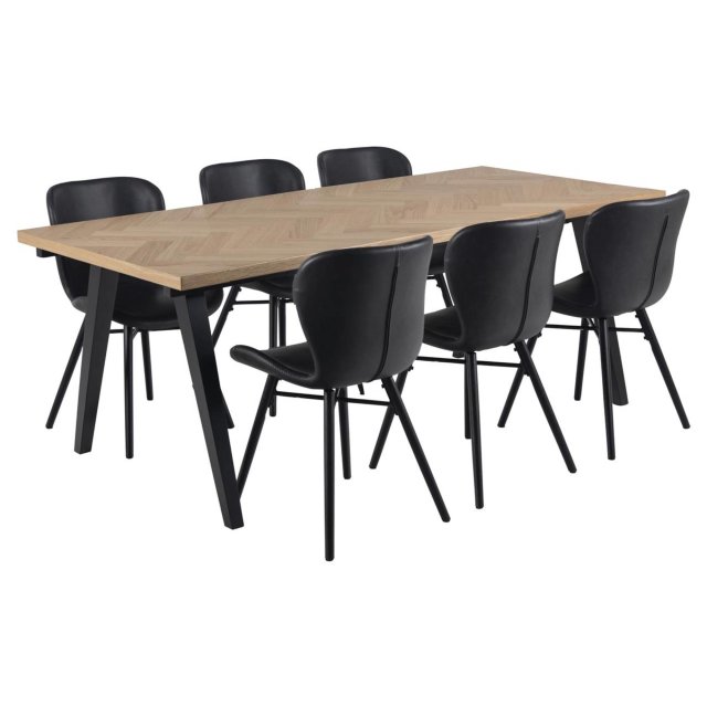 Produljivi stol Morgantown L 200x90 cm
