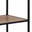 Konzolni stol Seaford Shelf S Natural/Black