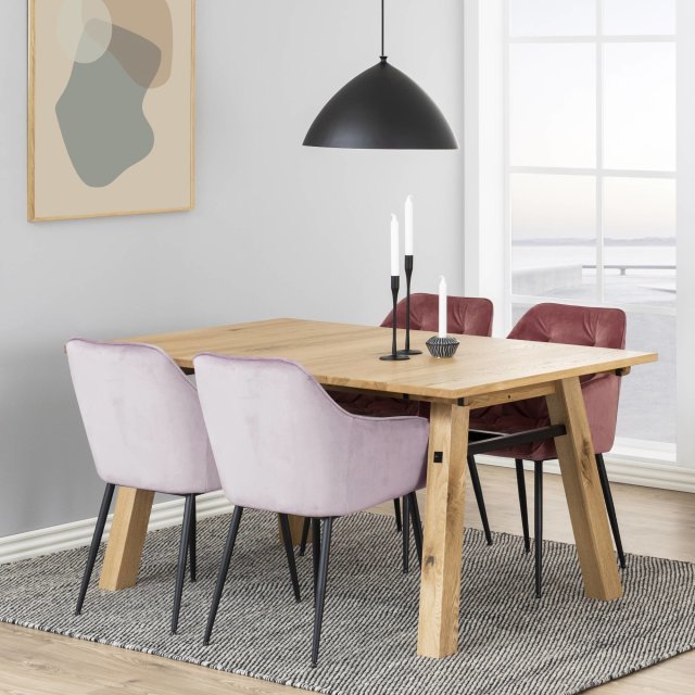 Produljivi stol Stockholm S 160x95 cm