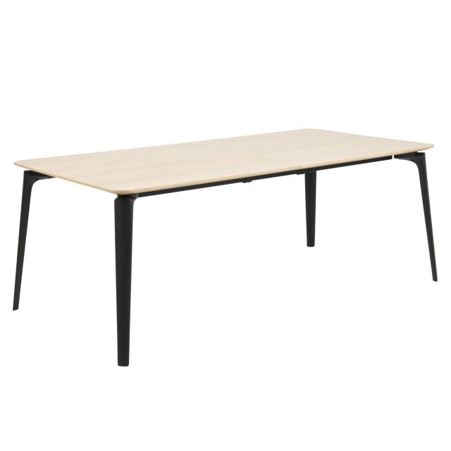 Produljivi stol Connect 200x100 cm Natural/Black