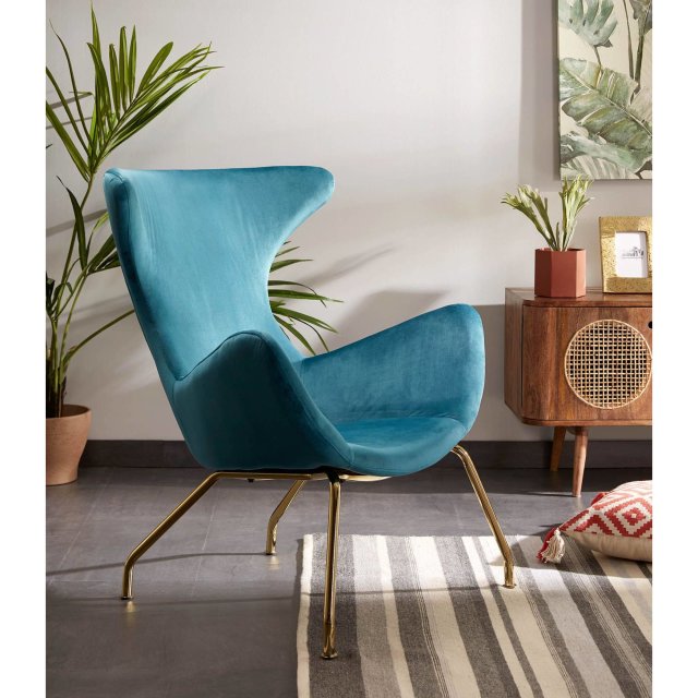 Fotelja Chleo Turquoise