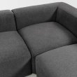 Kutna sofa Blok Grey Right