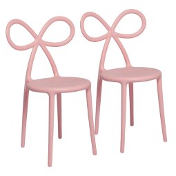 Stol Ribbon Pink, 2 kosa