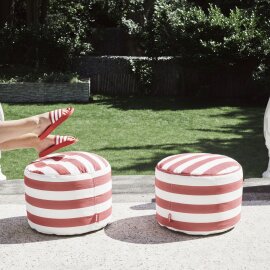 Tabure Point Outdoor Stripe Red