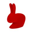 Stolica Rabbit Baby Velvet Red