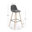 Barska stolica Nolite Dark Grey