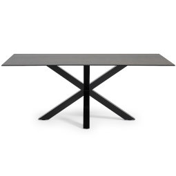 Stol Argo 200x100 cm Black/Moss