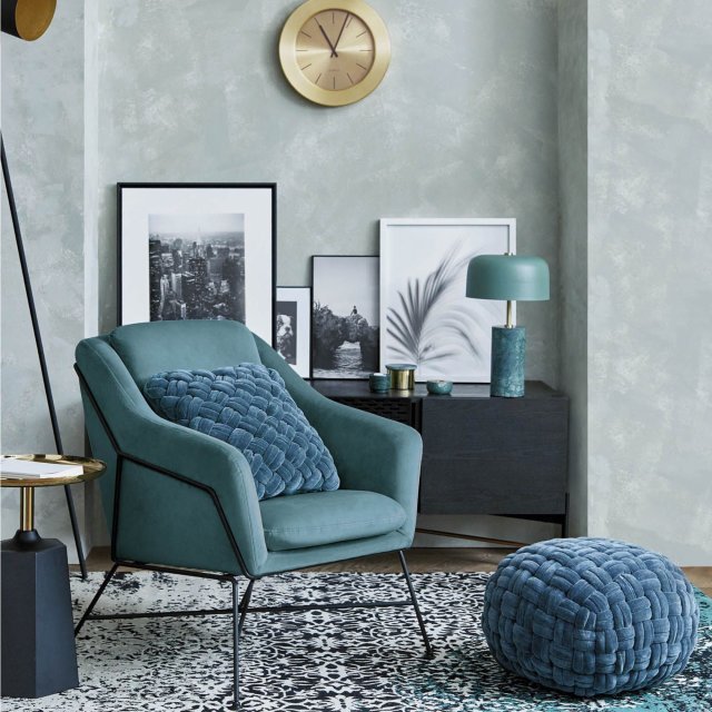 Fotelja Brida Turquoise