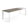 Produljivi stol Atta 160/220x90 cm Ceramic Brown/White