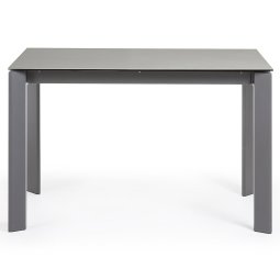 Produljivi stol Atta 120/180x80 cm Ceramic Grey/Dark Grey