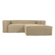 Kutna sofa Blok Beige Linen Right