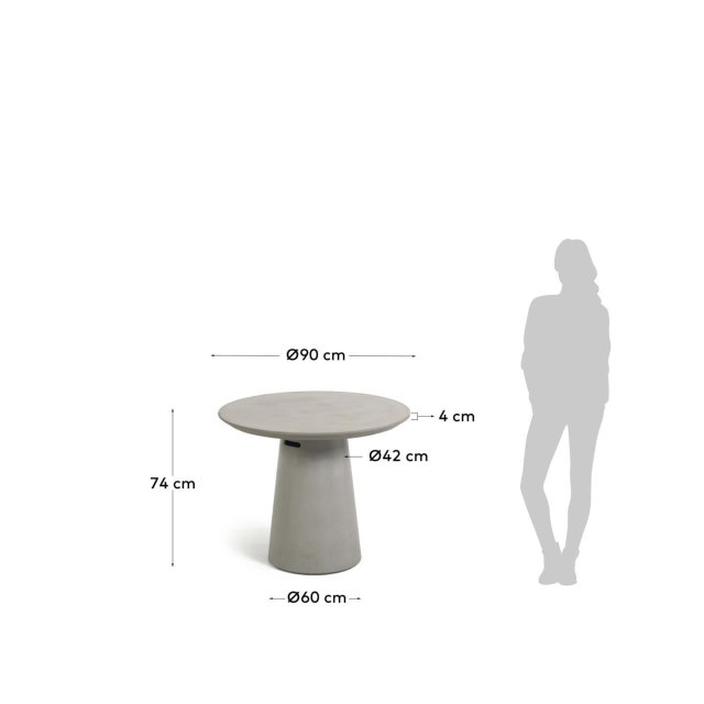 Vrtni stol Itai Ø 90 cm