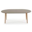 Produljivi stol Oakland Brown 120(200)x90 cm