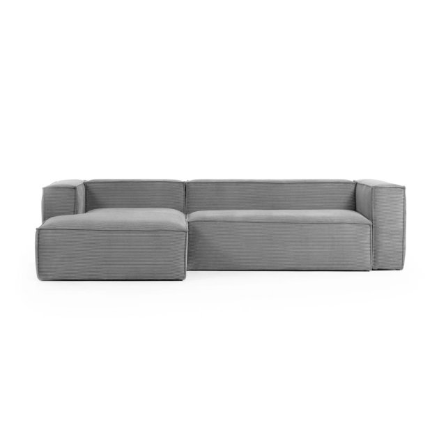 Kutna sofa Blok Left Light Grey