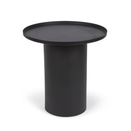 Pomoćni stolić Fleksa Black Ø 45 cm