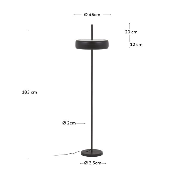 Podna lampa Francisca